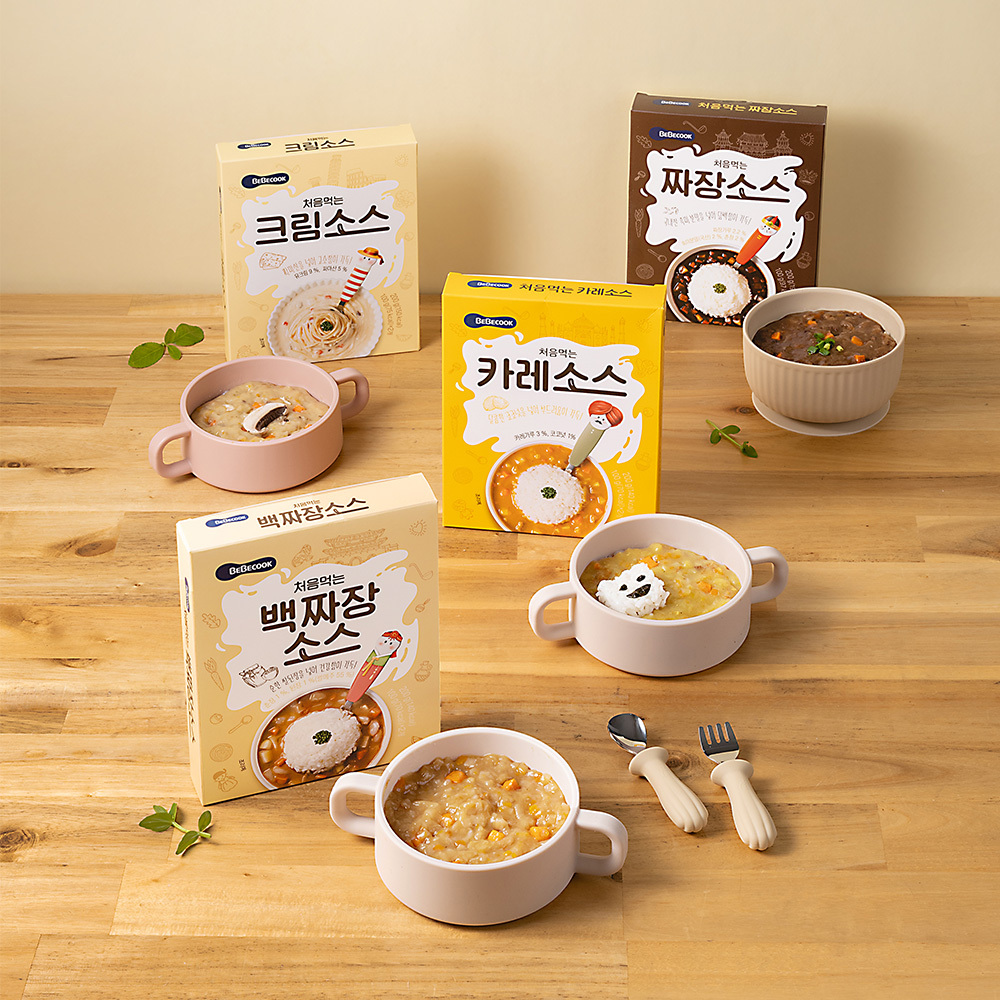 베베쿡 처음먹는 덮밥소스 골고루 3개 (100g x 6입)