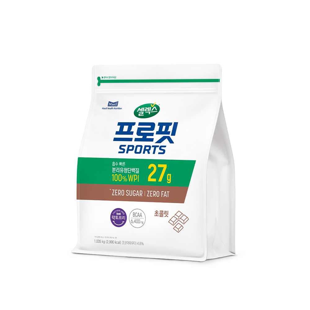 셀렉스 프로핏 초콜릿 파우더 1kg (전용 스푼 포함) /100% WPI