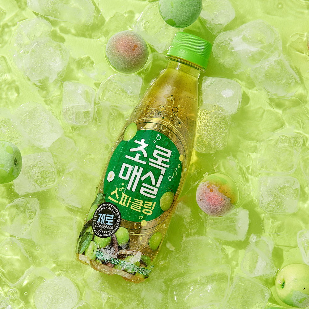 [네이버] 초록매실 스파클링 제로 350mL x 20개 (9,240원/무료) | 네이버