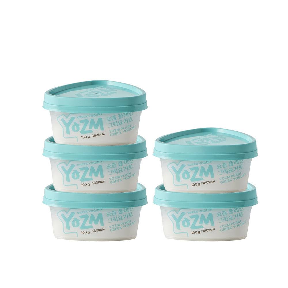 요즘 그릭요거트 플레인 100g 5입