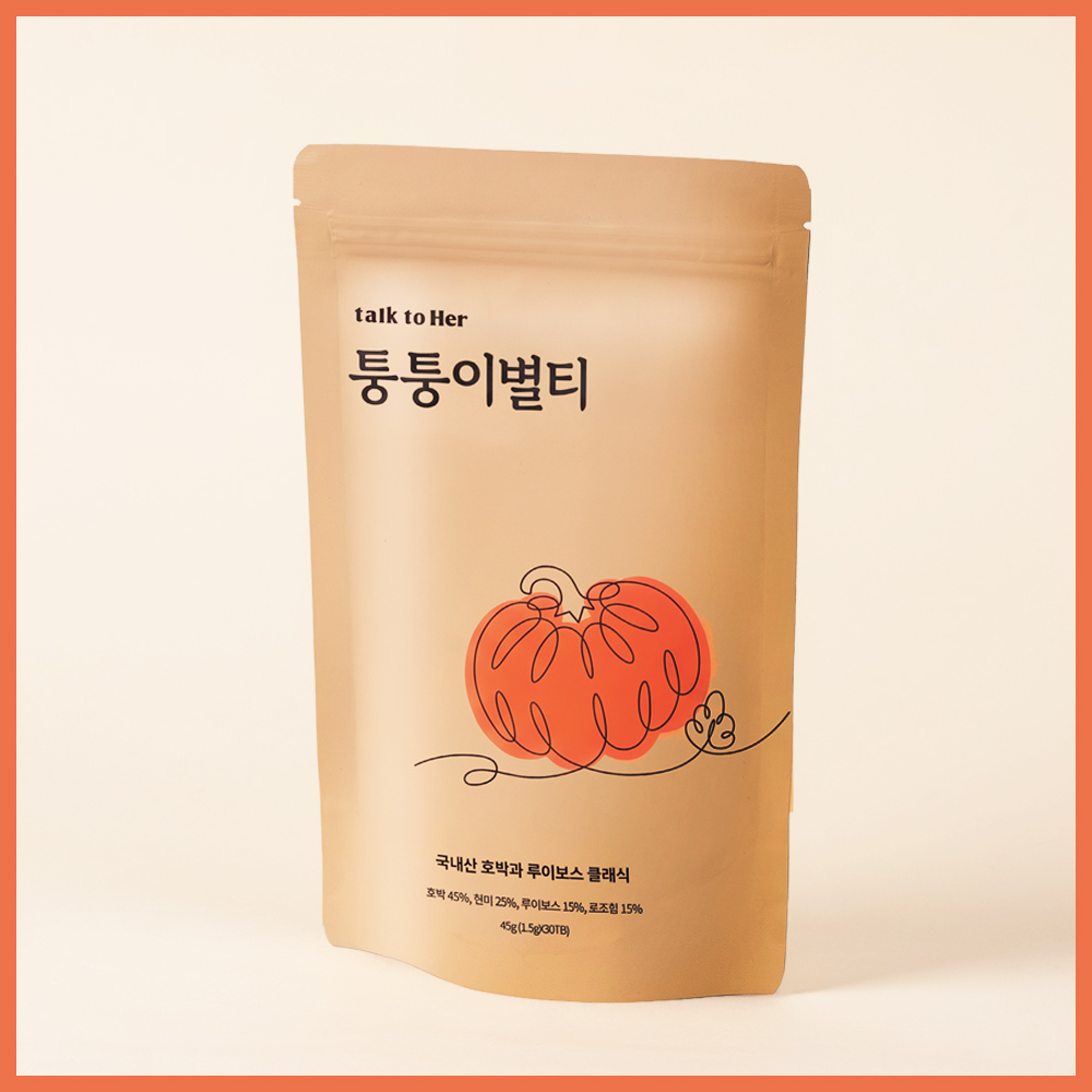 [무카페인] 톡투허 퉁퉁이별티 티백 1.5g x 30개입