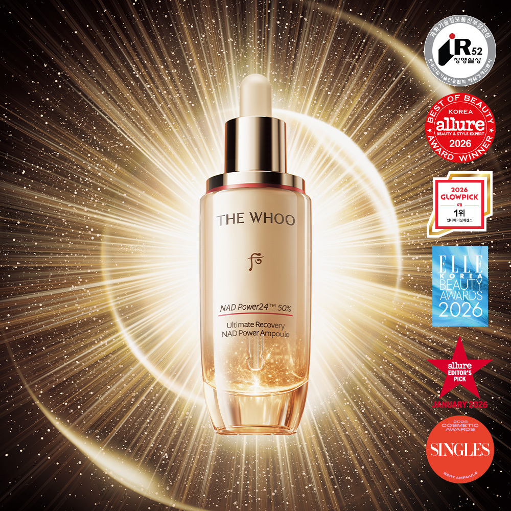 [NEW] 더후 비첩 자생 NAD 파워 앰풀 30ml/50ml 옵션 택 1