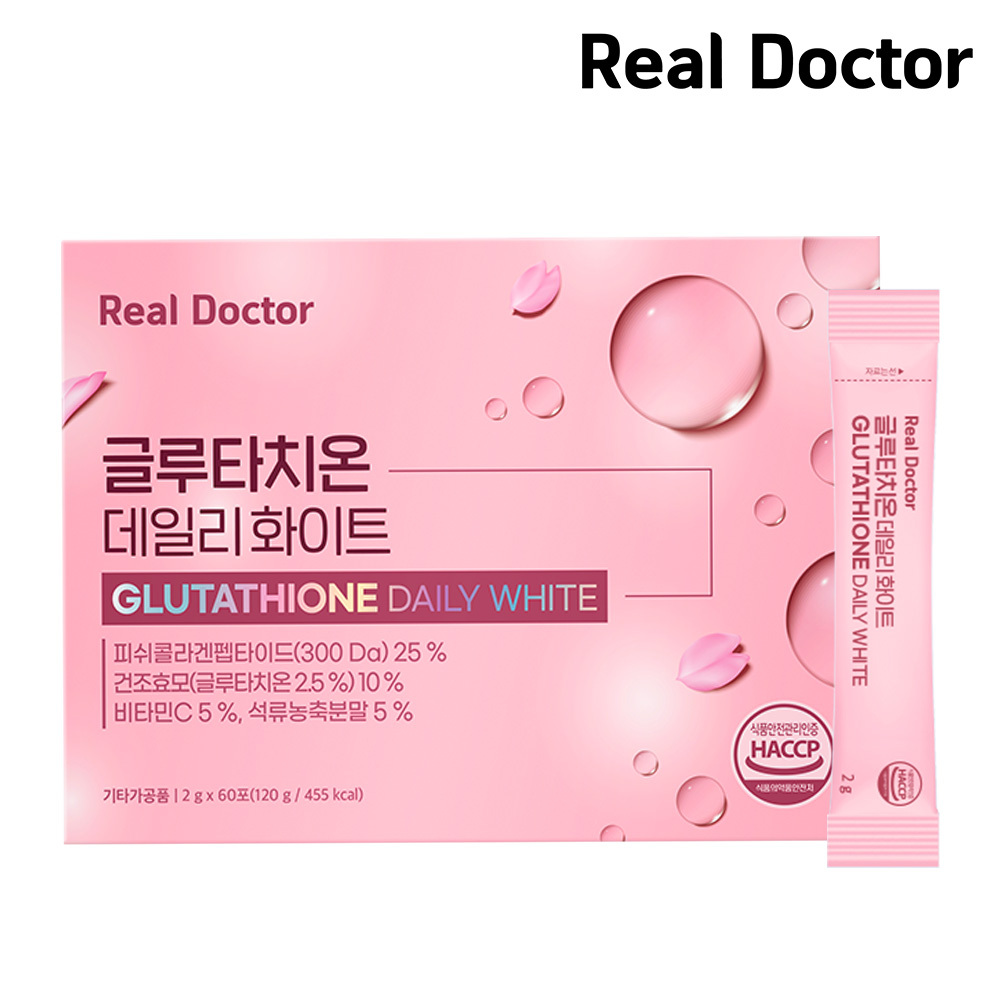 리얼닥터 글루타치온 데일리화이트 2g*60포