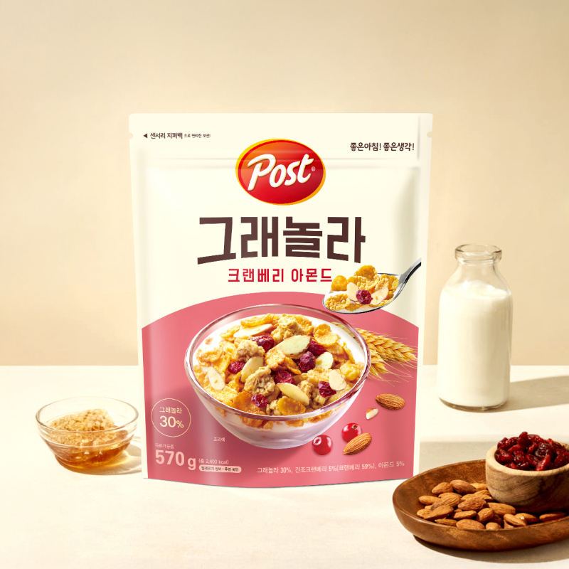 포스트 그래놀라 크랜베리아몬드 570g