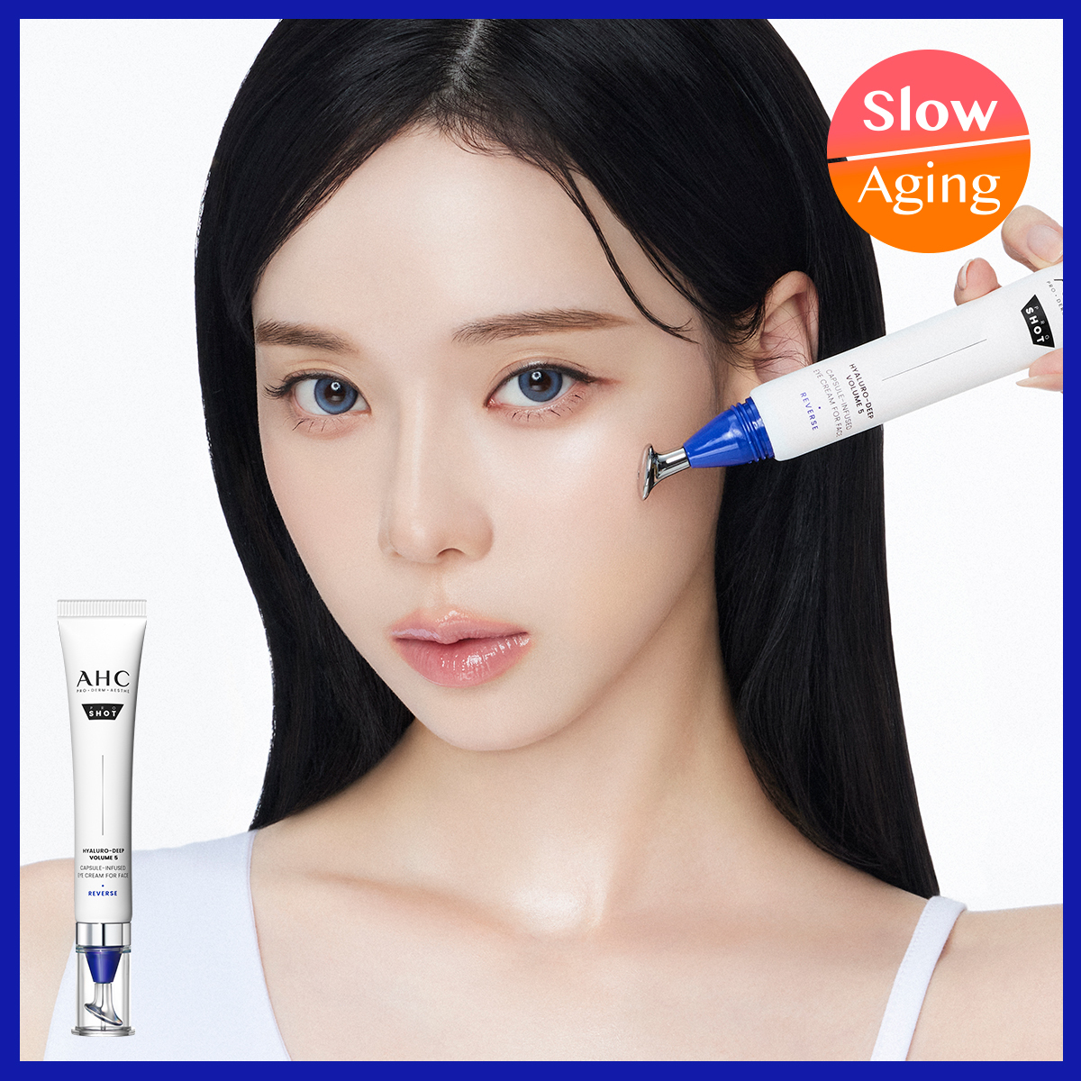 AHC 프로 샷 히알루로 딥 볼륨 5 캡슐 인퓨즈드 아이크림 포 페이스 30ml
