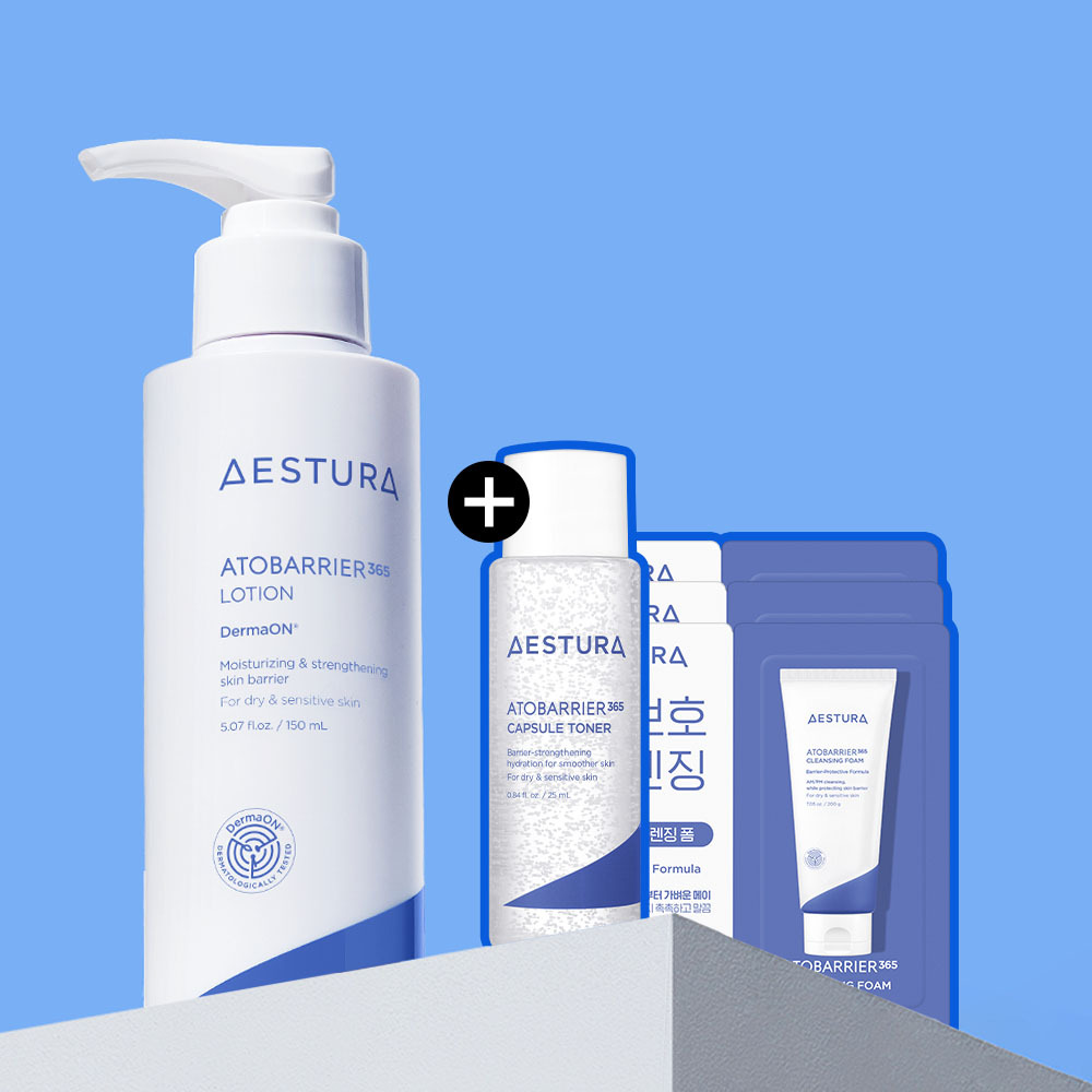 에스트라 아토베리어365 로션 150ml 기획(+토너25ml+클렌징폼3g*3EA)