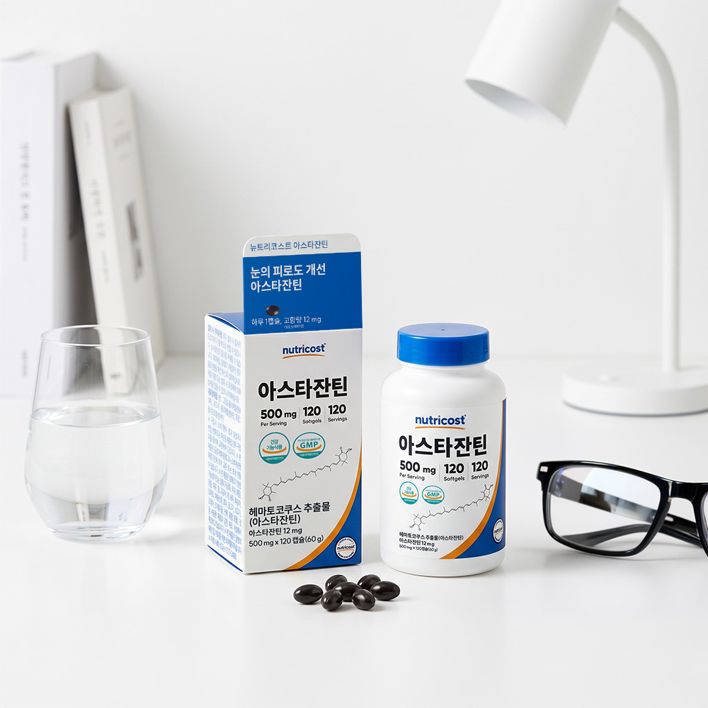 뉴트리코스트 아스타잔틴 12mg 120정 (120일분)