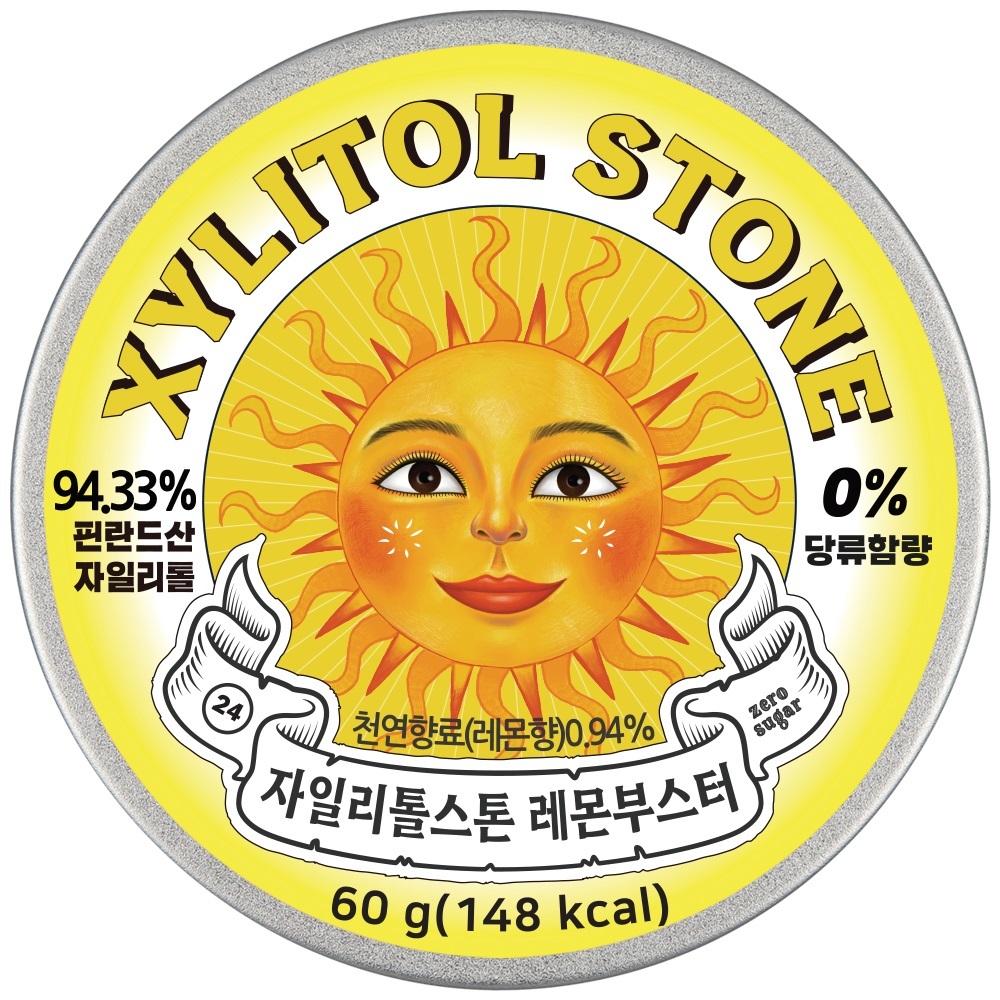 [NEW]자일리톨스톤 레몬부스터 60g