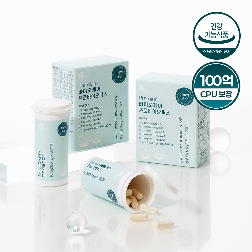 설당프리 프리미엄 바이오케어 프로바이오틱스 (350mg x 30캡슐) (1개월분)