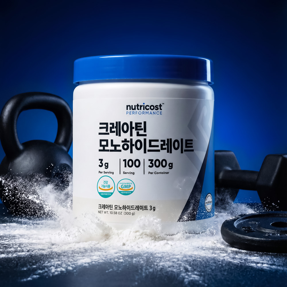 뉴트리코스트 퍼포먼스 크레아틴 300g 무맛