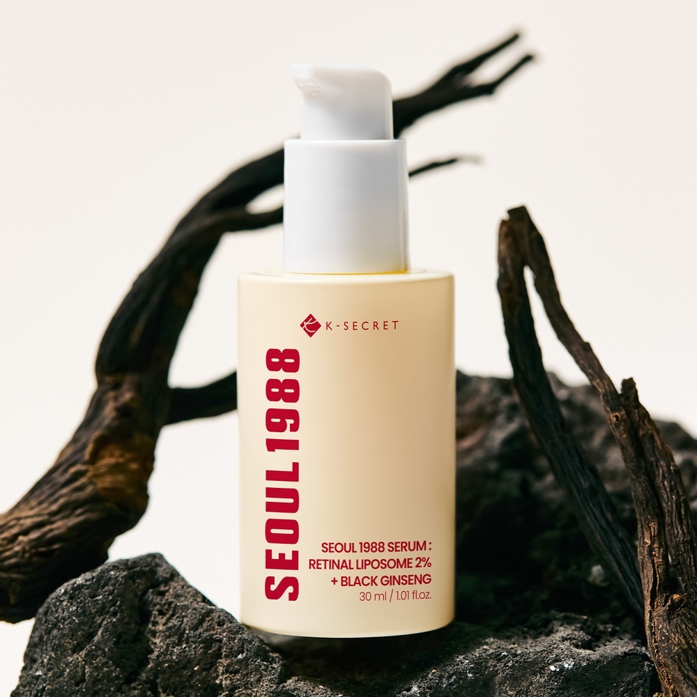 [결/톤/탄력] 케이시크릿 서울 1988 레틴알 흑삼 세럼 30ml