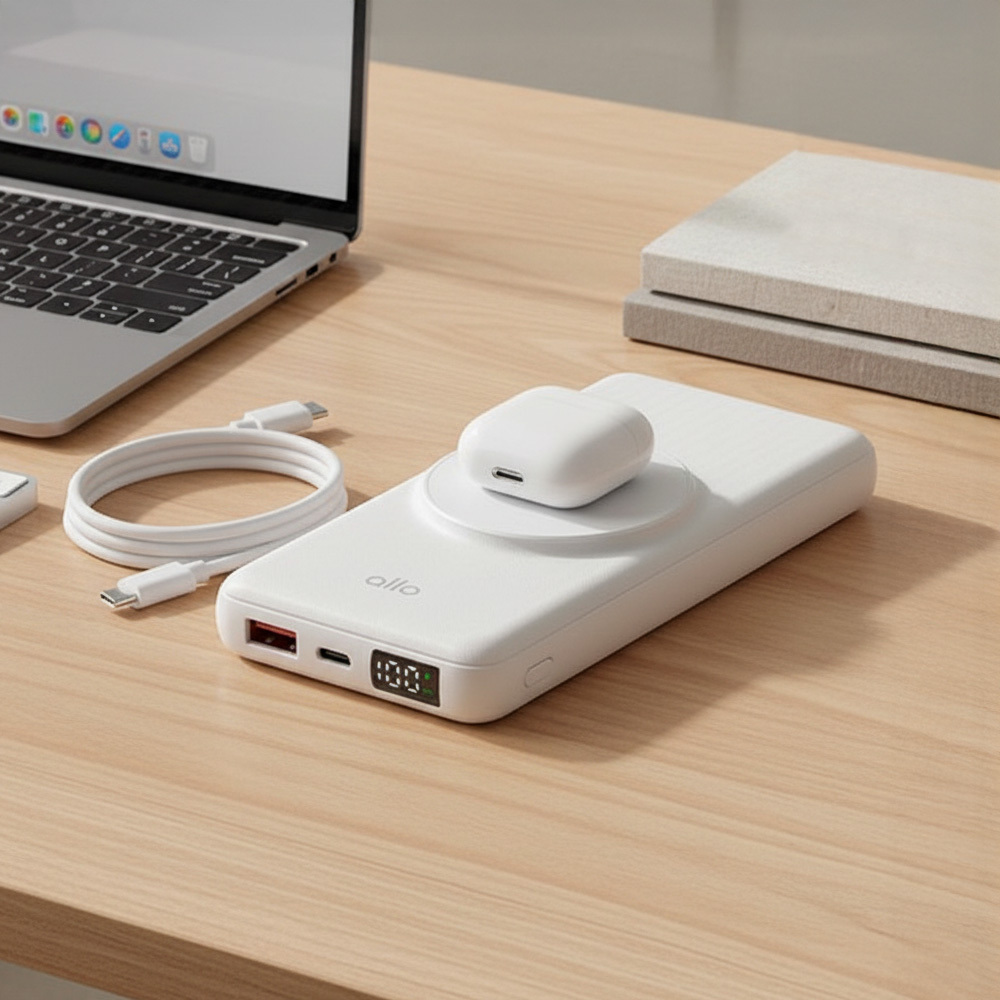 알로코리아 고속 무선 충전 맥세이프 보조배터리 10000mAh 1007WPD