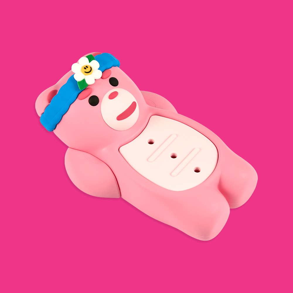 위글위글 X 벨리곰 비누 트레이 스마일위러브