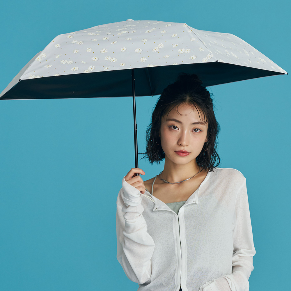 Wpc. 도트 데이지 3단양산 (2COLORS)