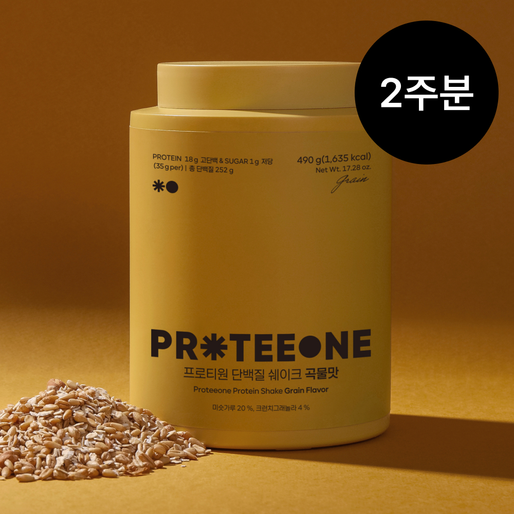 프로티원 단백질쉐이크 490g 1통 (7종)