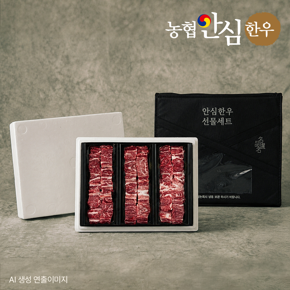 농협안심한우 1등급 찜갈비세트 2.7kg