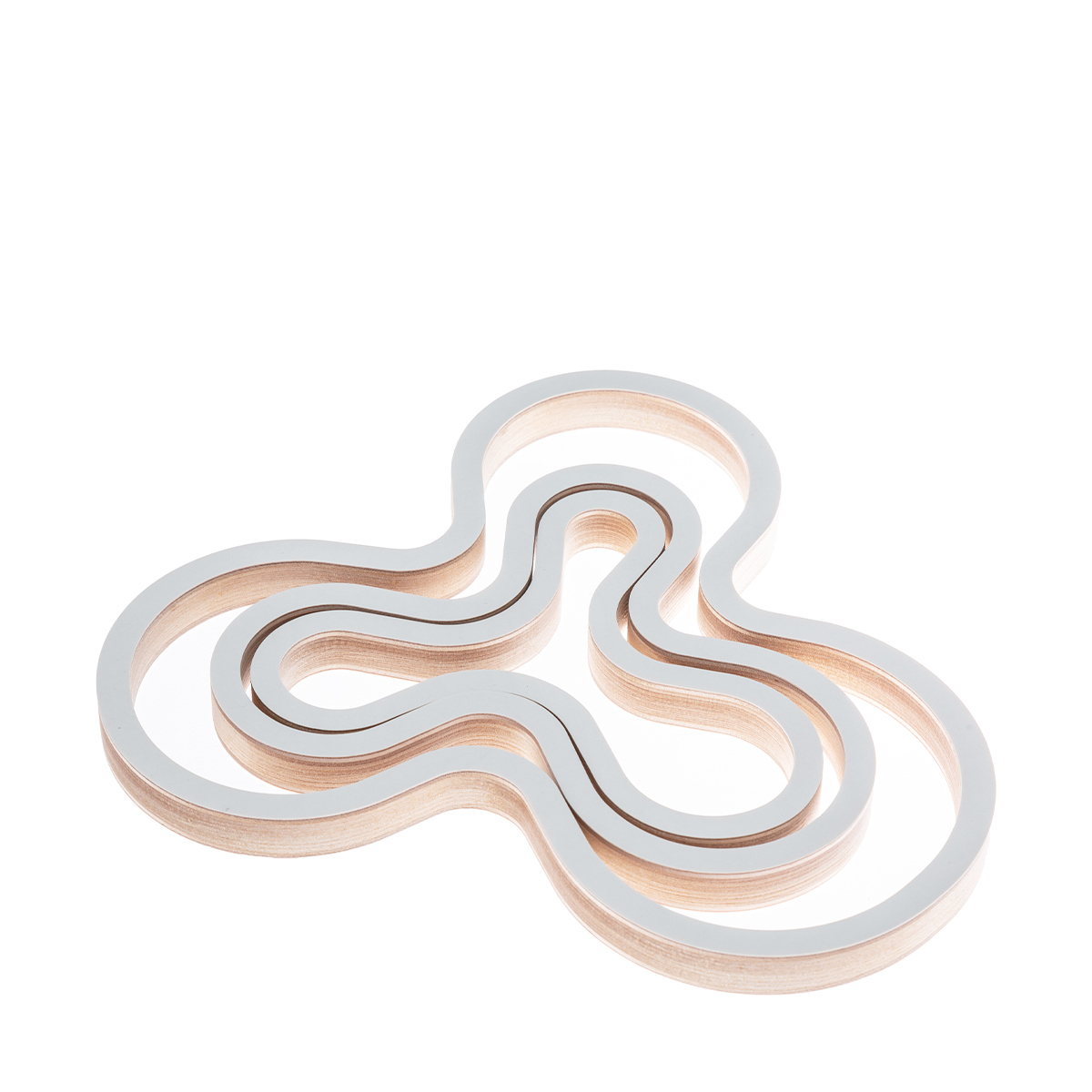 마야무 pot stand small-medium-large white