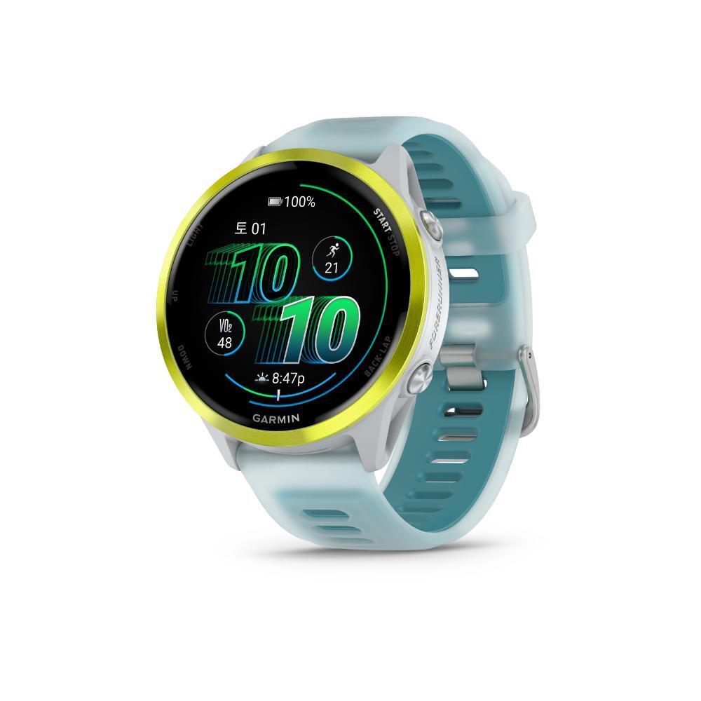 가민 포러너 570 러닝 GPS 스마트워치 화이트스톤 47mm