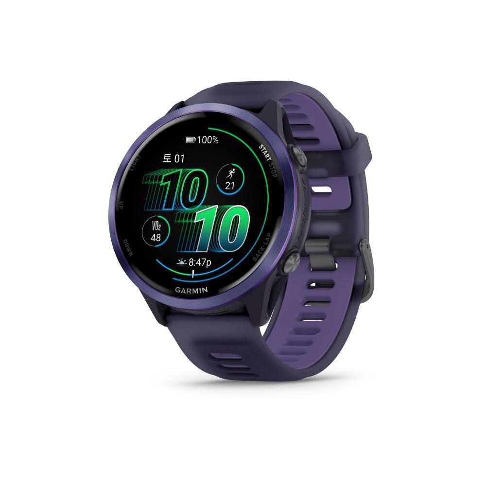 가민 포러너 570 러닝 GPS 스마트워치 퍼플 인디고 47mm