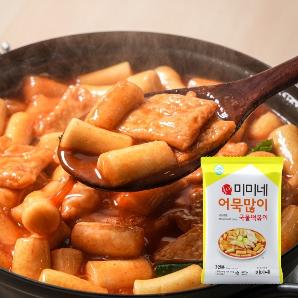 미미네 어묵많이 국물떡볶이 570g