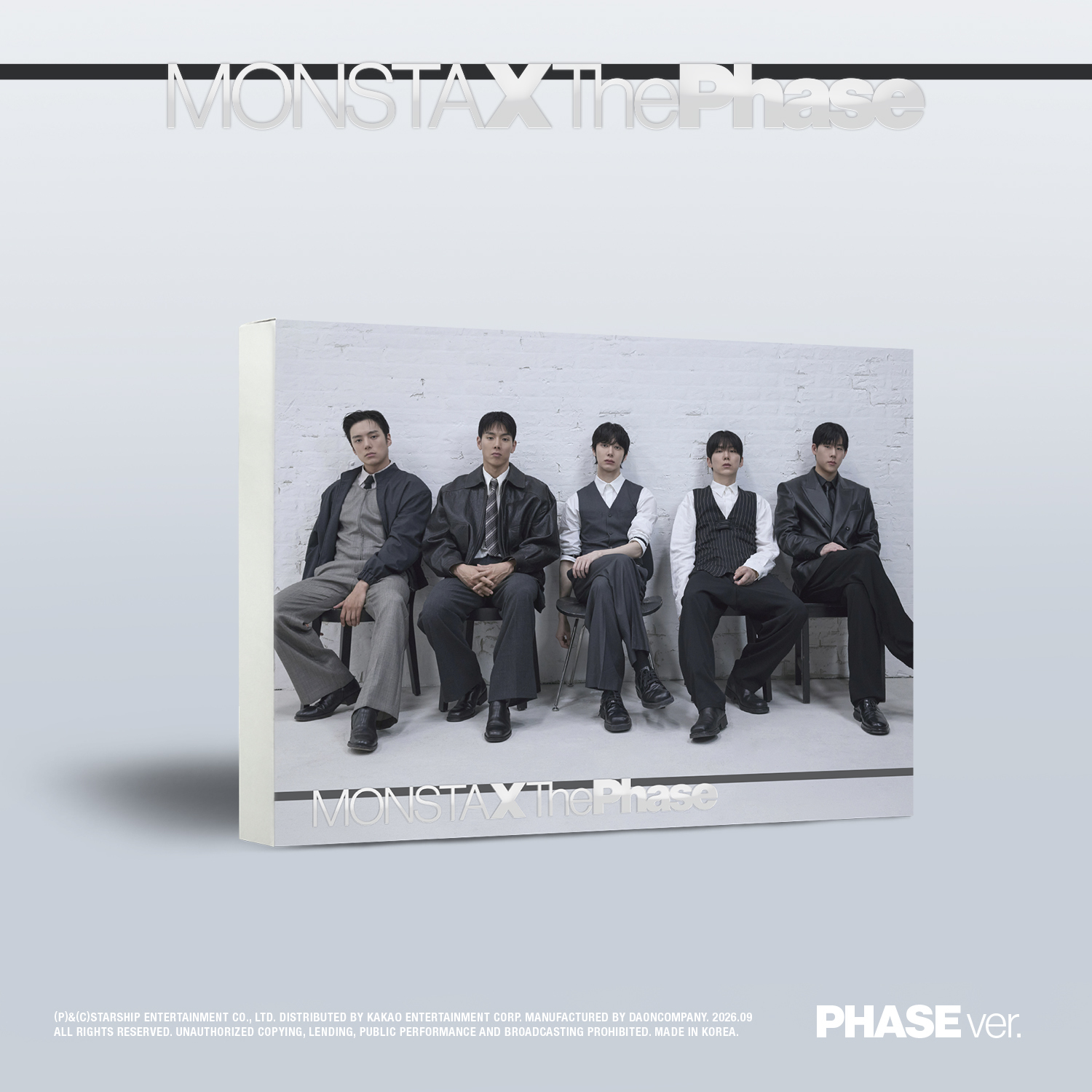 몬스타엑스 (MONSTA X) - EP [The Phase] (PHASE ver.)