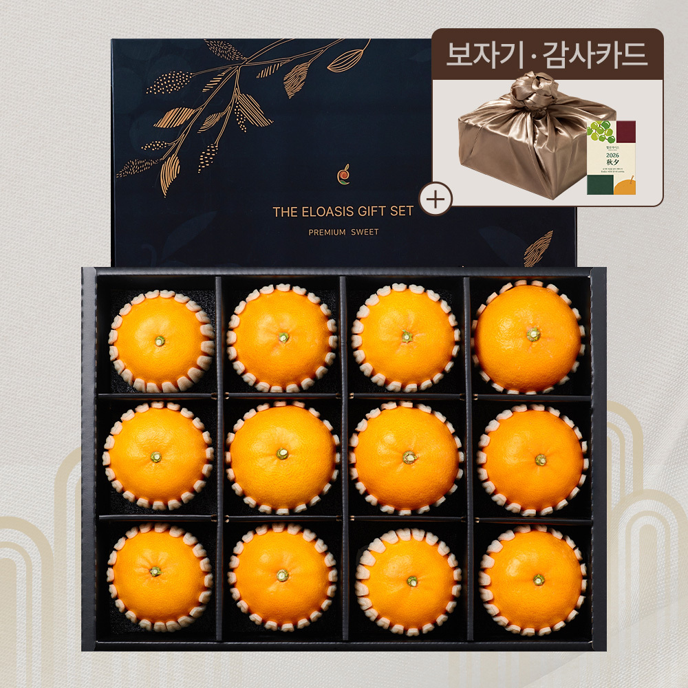 [엘로아시스][추석선물] 프리미엄 네이비 에디션, 황금향 선물세트 4.5kg내외(특품/12입)