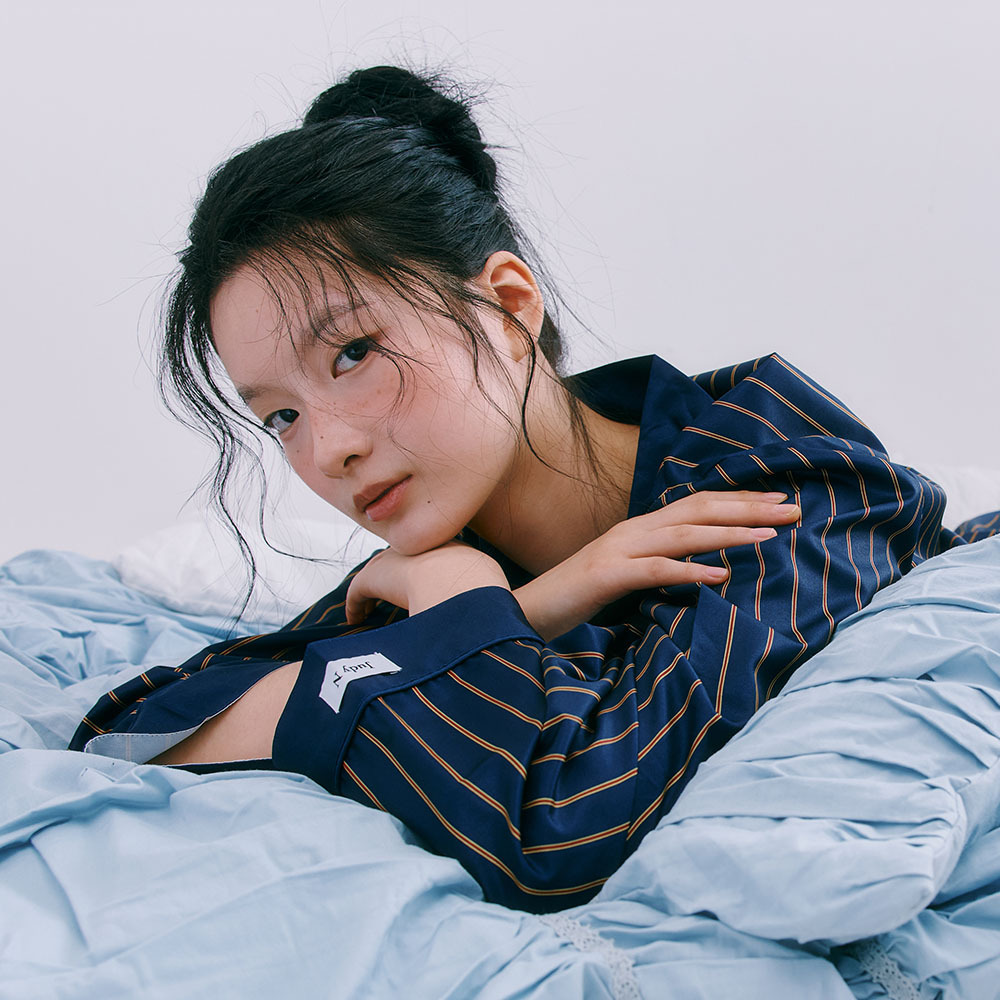 주디앤 빈티지 클린핏 긴팔 잠옷 세트