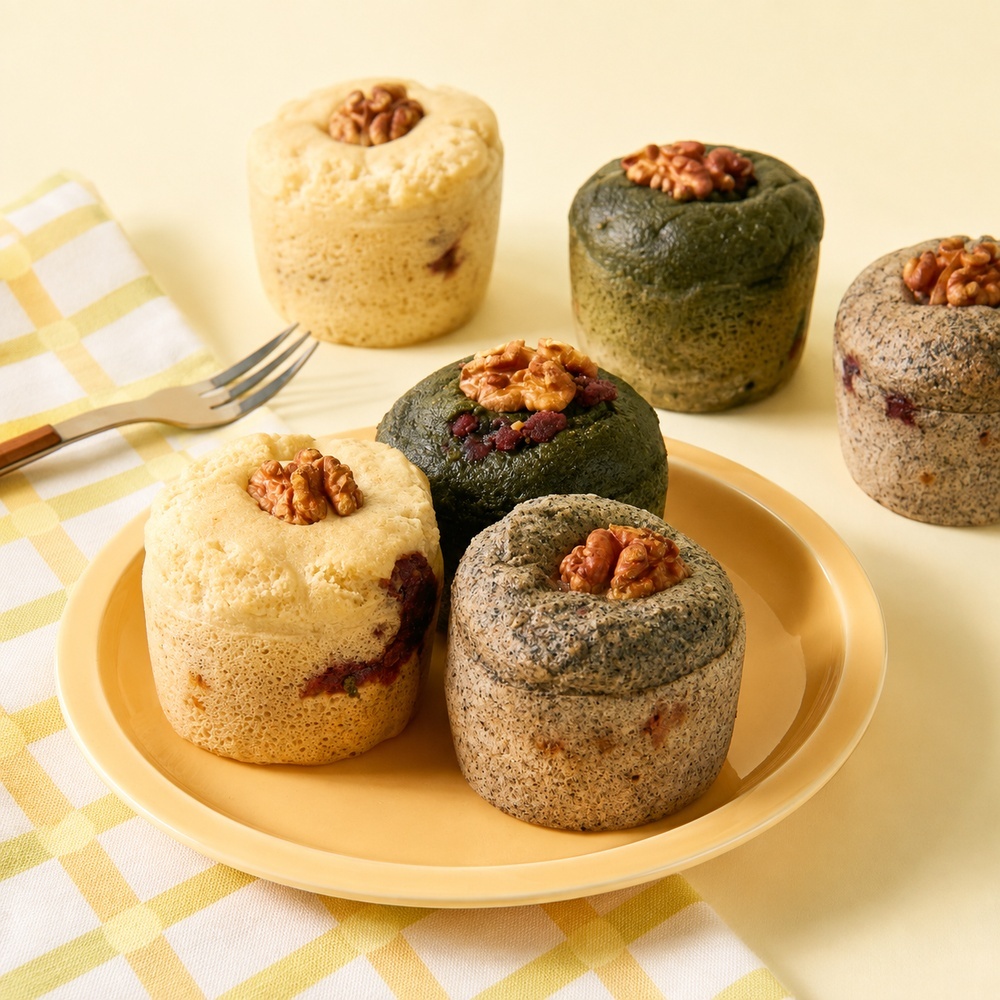 비건빵빵이네 호두과자 찹쌀파이(플레인, 흑임자, 쑥, 단호박, 오지치즈)