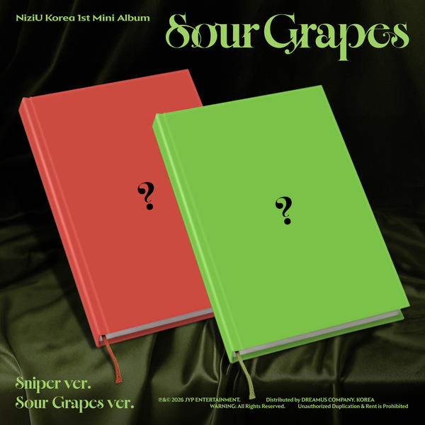 NiziU(니쥬) 미니 1집 Sour Grapes (Sniper ver. / Sour Grapes ver.) (랜덤)