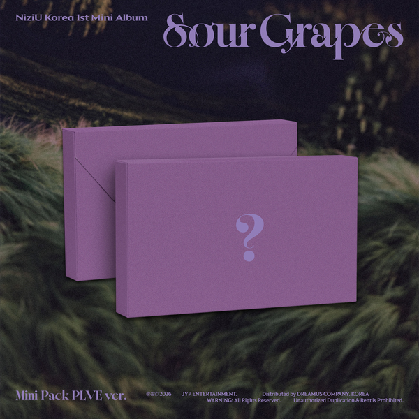 NiziU(니쥬) 미니 1집 Sour Grapes (Mini Pack PLVE ver.)
