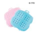 비비또 실리콘 베이비타월 2color