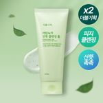 [촉촉약산성] 식물나라 어린녹차 산뜻 클렌징 폼 150ml (단품/더블기획)