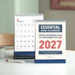 아이코닉 2027 에센셜 탁상달력 데스크 캘린더