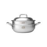 AMT 316Ti스텐 통5중 샤프 22cm 멀티쿠커