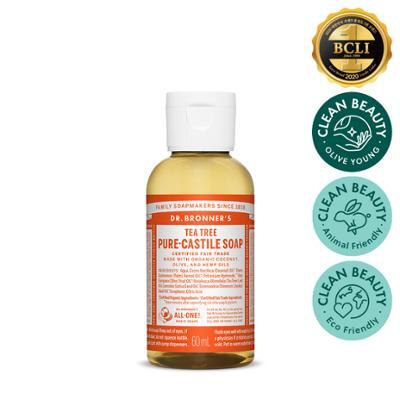 Dr. Bronner's Tea Tree Pure Castile Soap 60ml