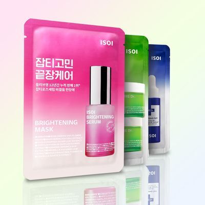 아이소이 에센셜 마스크팩 1매 3종 택 1 (잡티 / 진정 / 수분)