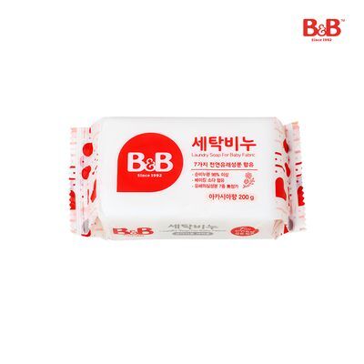 [NEW] 비앤비 세탁비누 유아의류 아카시아 200g
