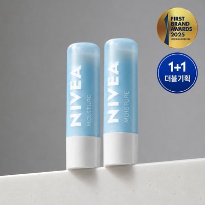 [1+1] 니베아 립케어 모이스춰케어 더블 기획 (4.8g+4.8g)