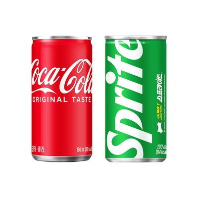 코카콜라 190ml 30입 + 스프라이트 190ml 30입