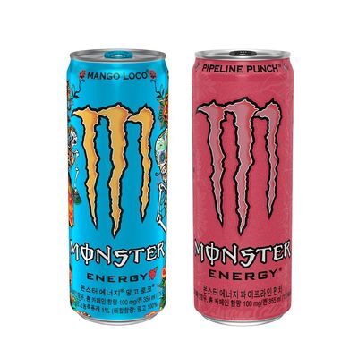 몬스터에너지 망고로코 24입 + 파이프라인펀치 355ml 24입