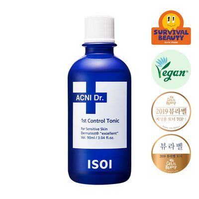 [응급진정토닉] 아이소이 아크니 닥터 1st 컨트롤 토닉 90ml