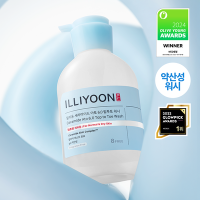 일리윤 세라마이드 아토6.0 탑투토워시 500ml