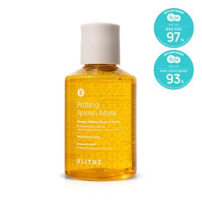 [모공각질/ 세수팩] 블라이드 패팅 스플래쉬 마스크 에너지 옐로우 시트러스 앤 허니 150ml