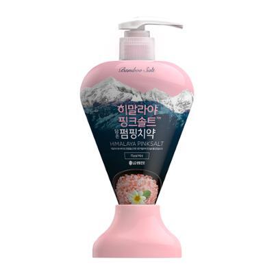 히말라야 핑크솔트 펌핑치약 플로럴 민트 285g