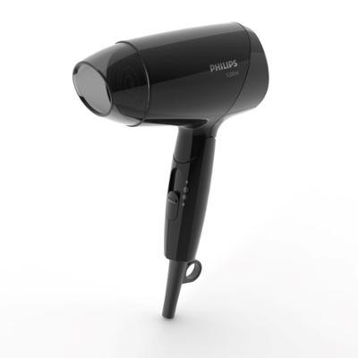 필립스 접이식 휴대용 헤어 드라이기 (BHC010) 블랙 1200W
