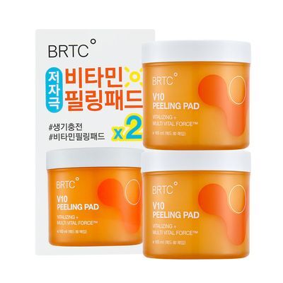 BRTC V10 비타민 필링패드 더블기획 (80매+80매)