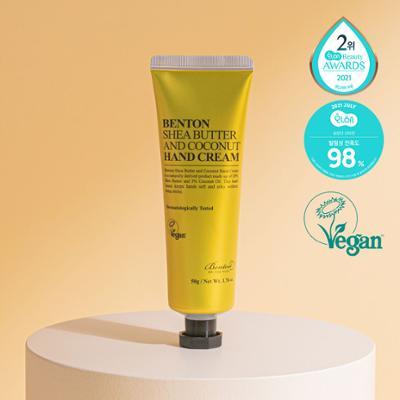벤튼 시어버터 앤 코코넛 주름개선 핸드크림 50g