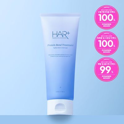 [손상케어] 헤어플러스 단백질 본드 트리트먼트 210ml 한정/더블기획
