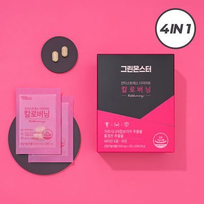 [체지방 감소] 그린몬스터 안티스트레스 다이어트 칼로버닝 28포 (2주분)