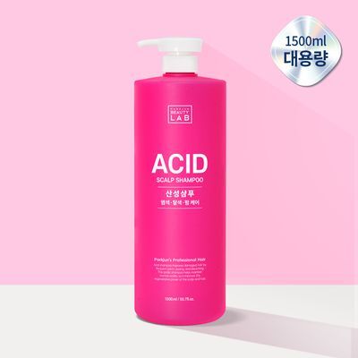 [대용량/펌염색시술] 박준뷰티랩 손상모 약산성 애씨드 샴푸 1500ml